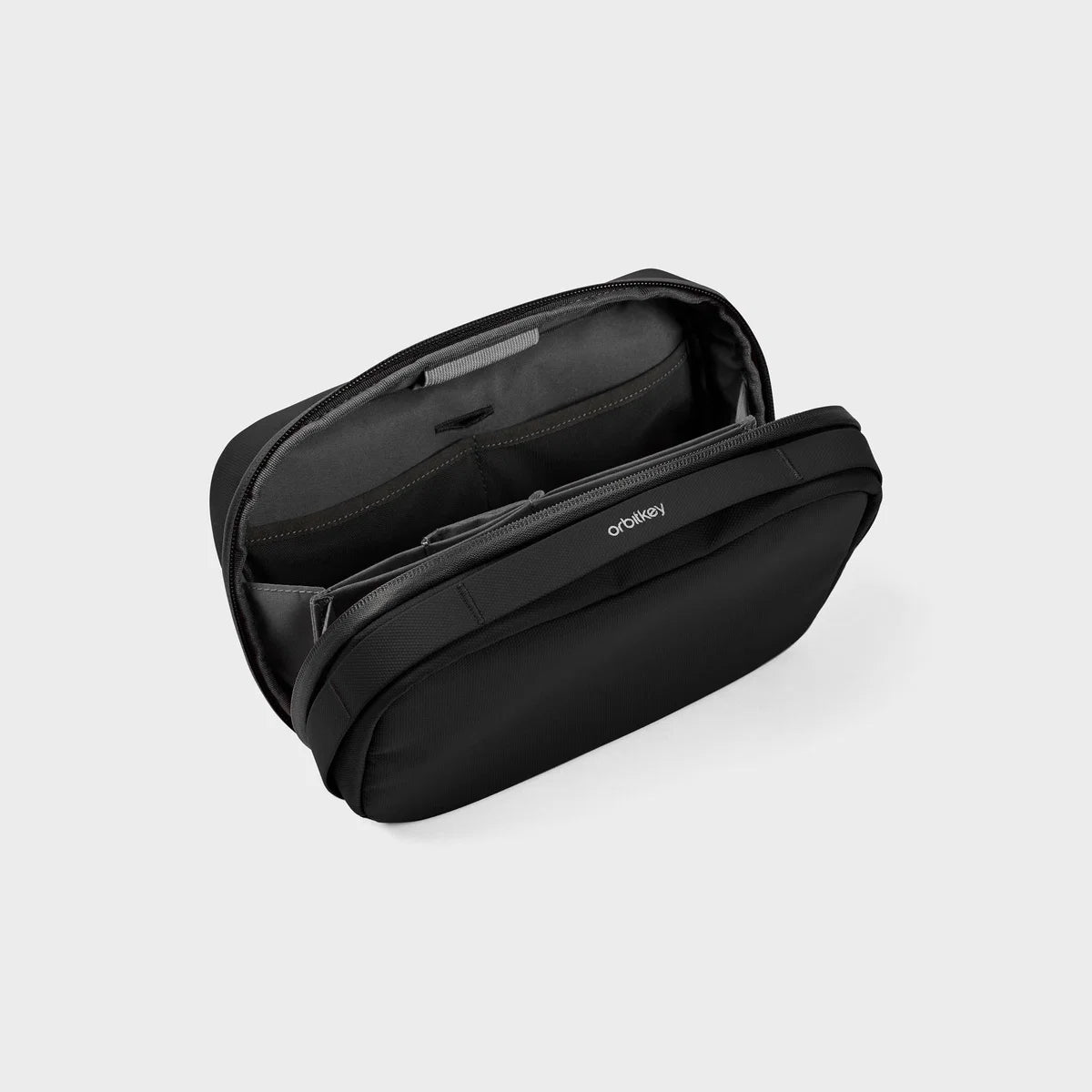 Orbitkey 2 in 1 Tech Pouch Sort, den store pung