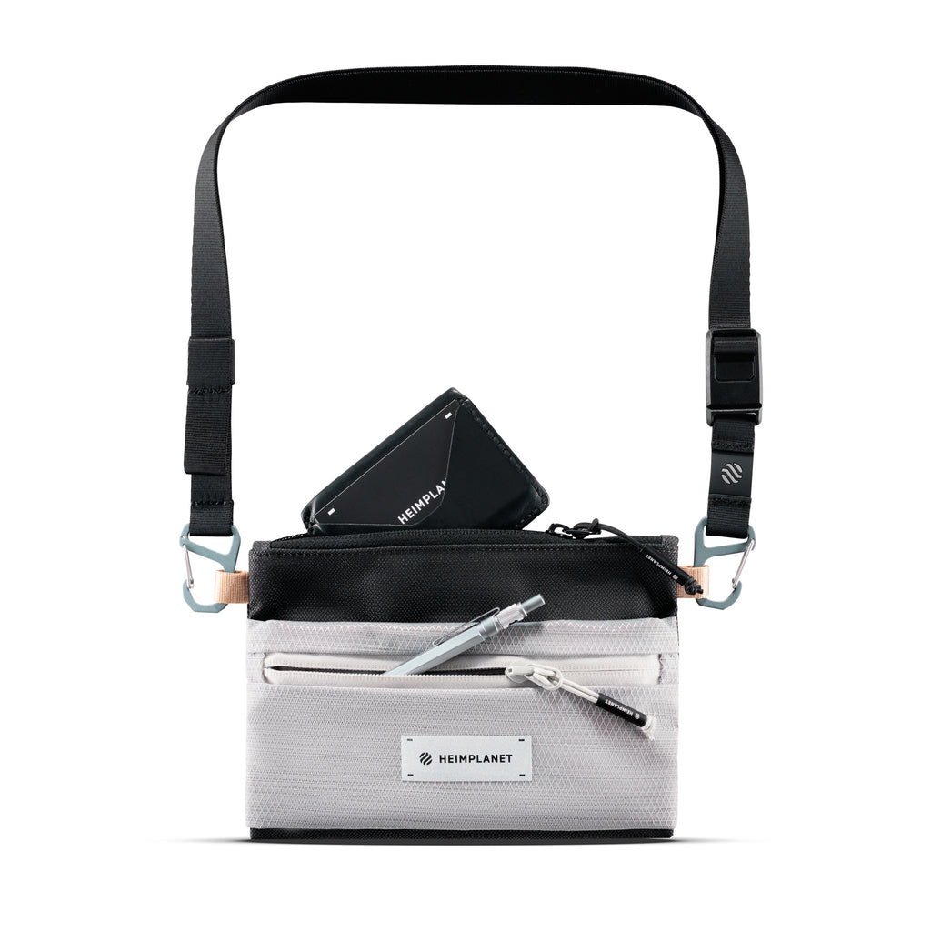 Heimplanet Carry Essentials Neck Pouch A6- Lys grå