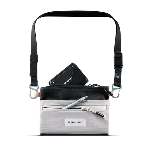 Heimplanet Carry Essentials Neck Pouch A6- Lys grå