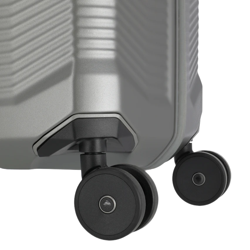 travelite Millenium storkuffert, sølv, , hjul