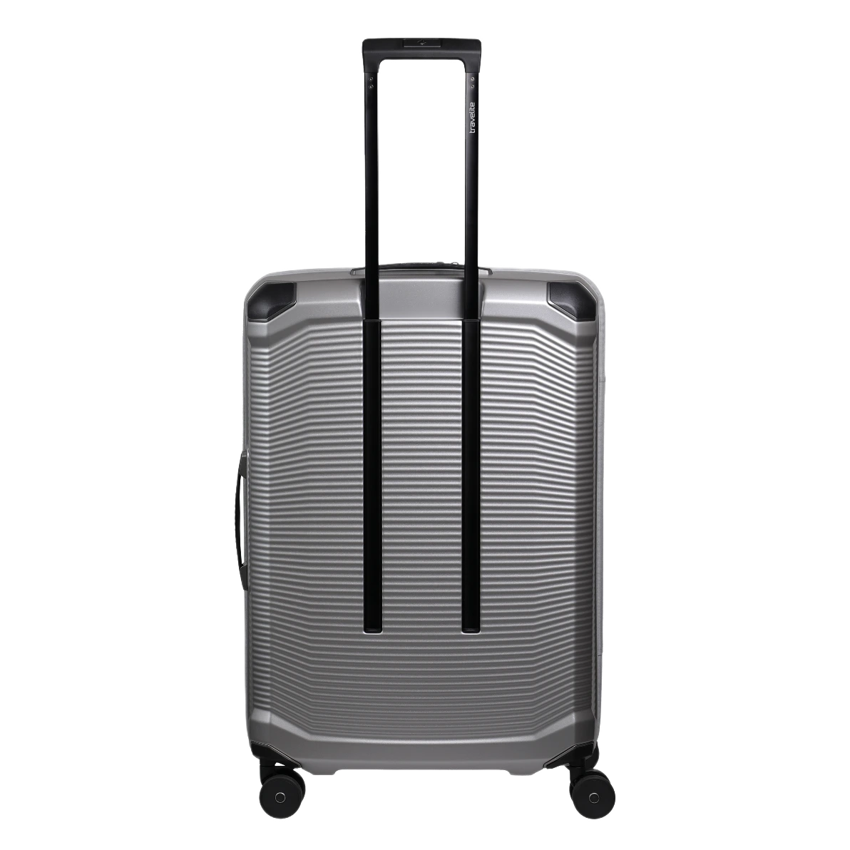 travelite Millenium storkuffert, sølv, bagfra