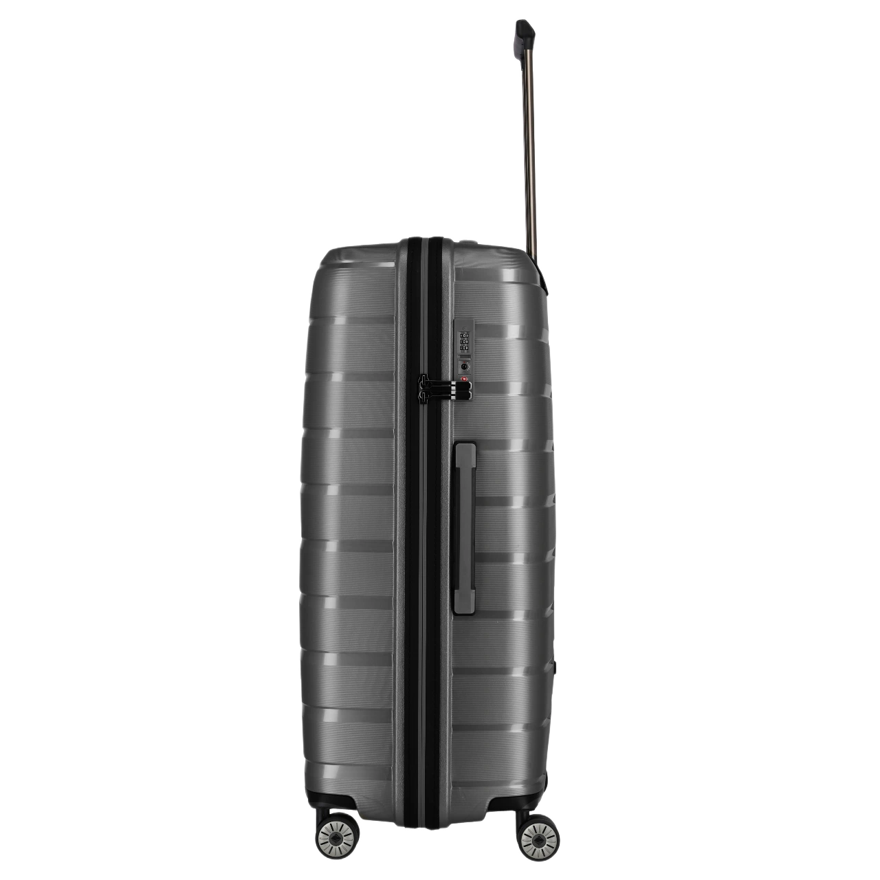 travelte Air Base stor kuffert antracit farve fra siden