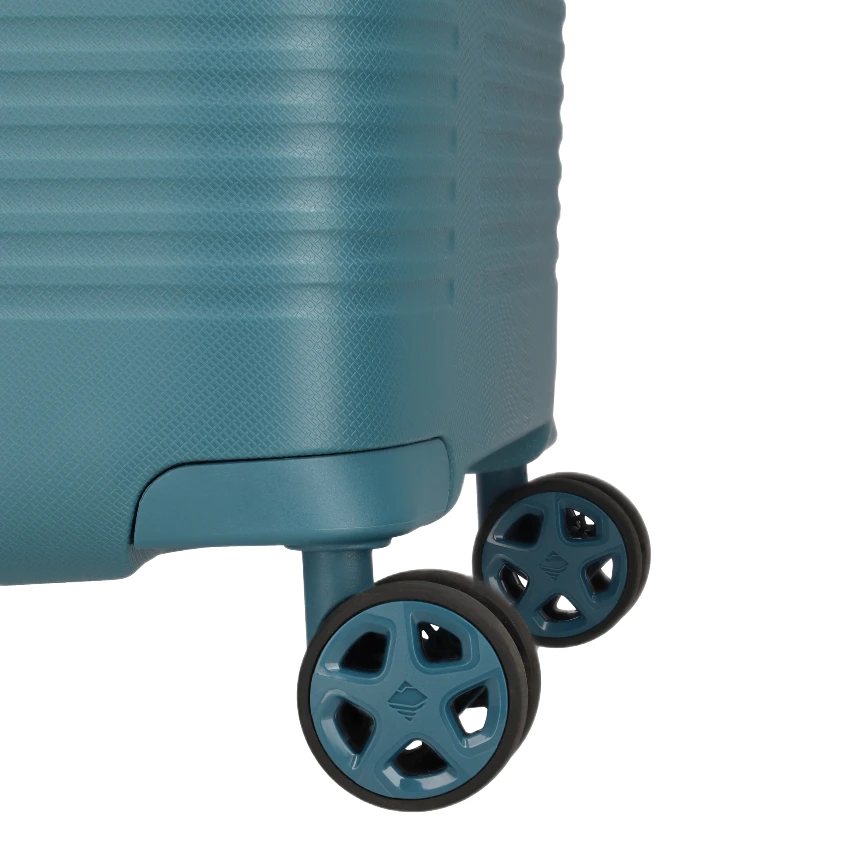 travelite Roomer medium trunk kuffert Aqua, hjul