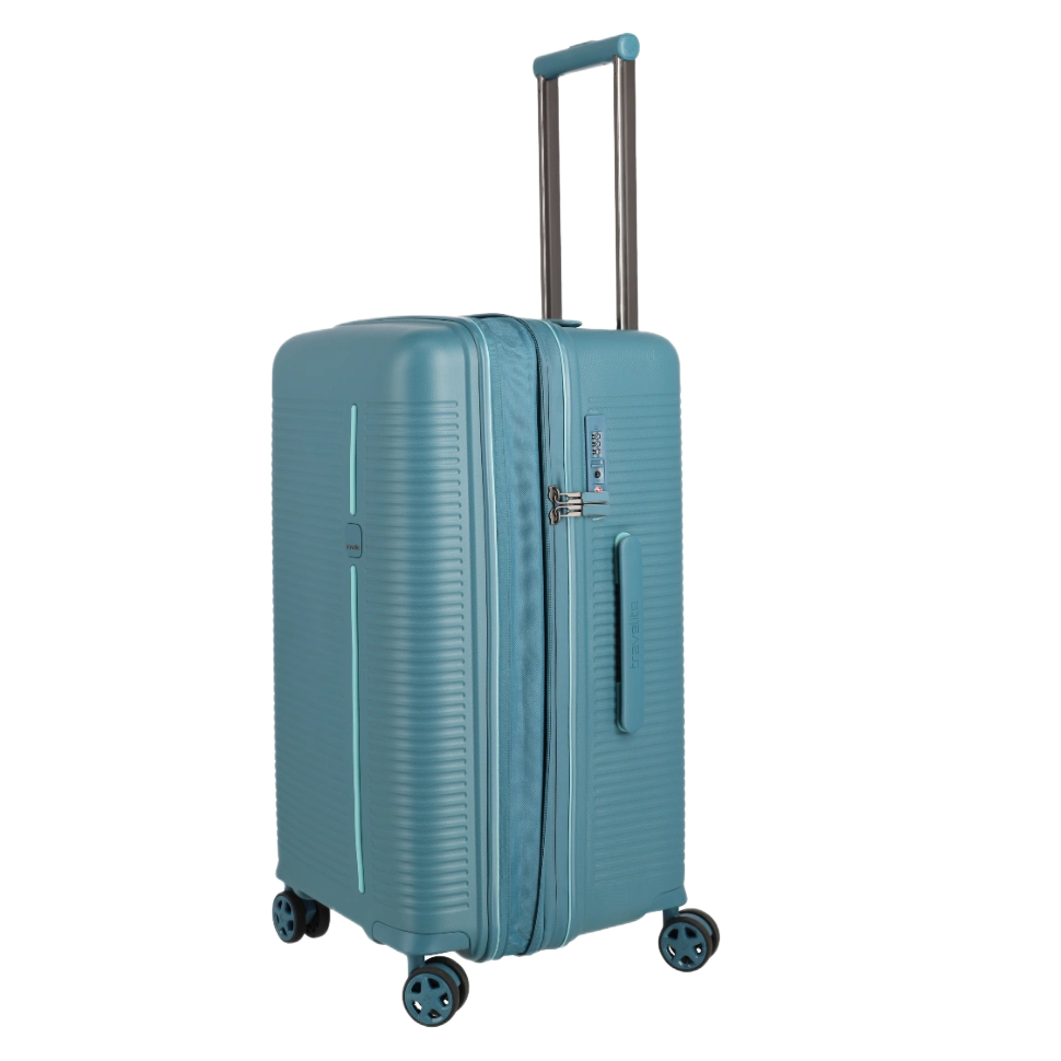 travelite Roomer medium trunk kuffert Aqua, lekspension