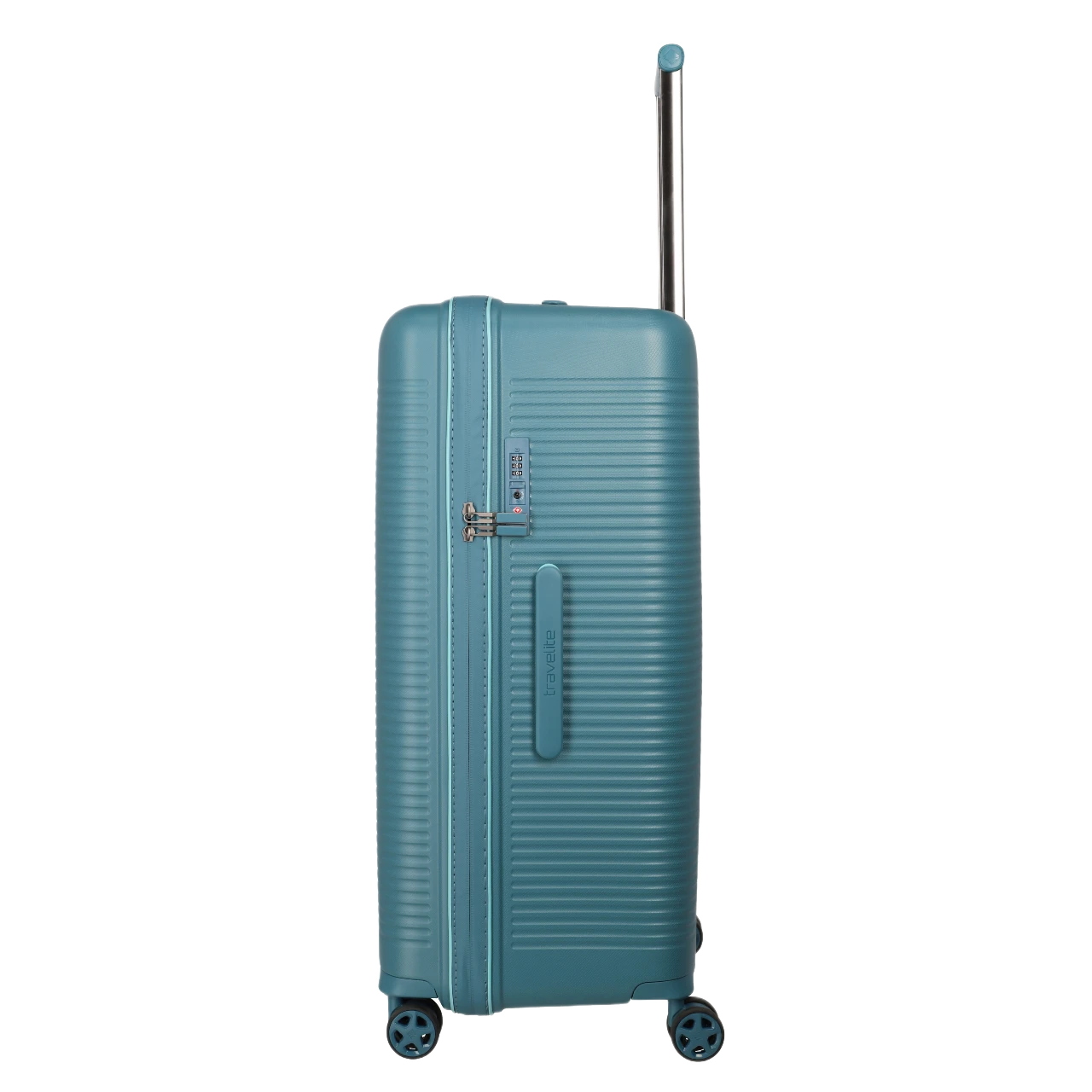 travelite Roomer stor Trunk kuffert Aqua, fra siden