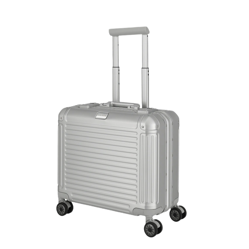 travelite next 4w business trolley silver
