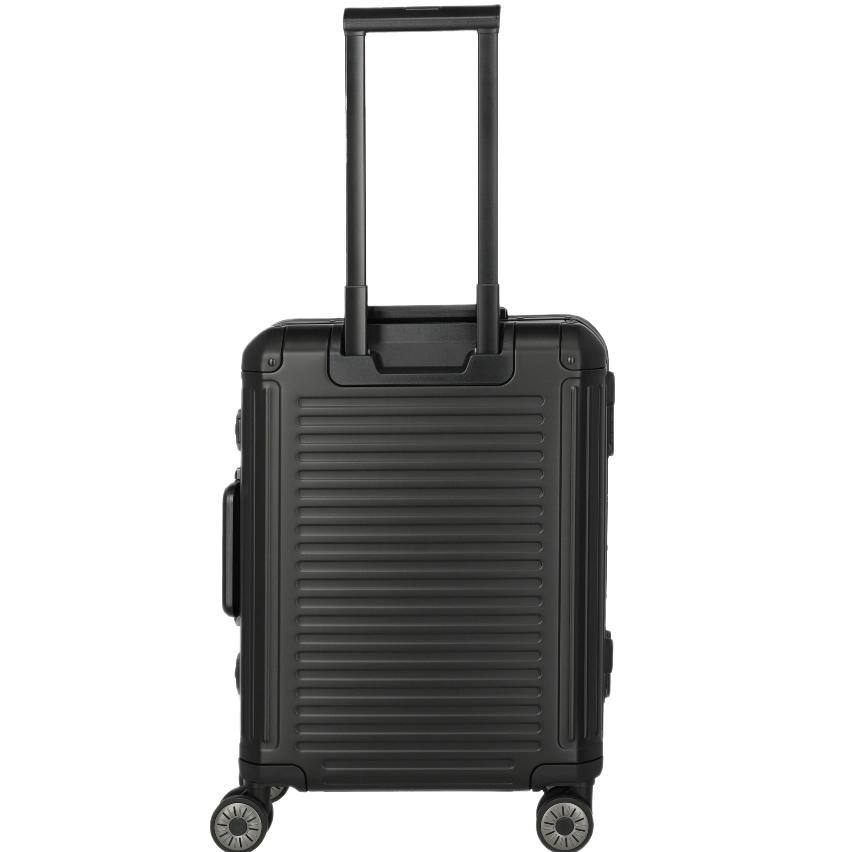 travelite next business trolley med frontlomme. sort, bagfra