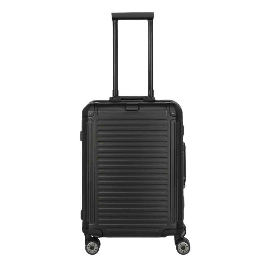 travelite next aluminium kabinekuffert, sort