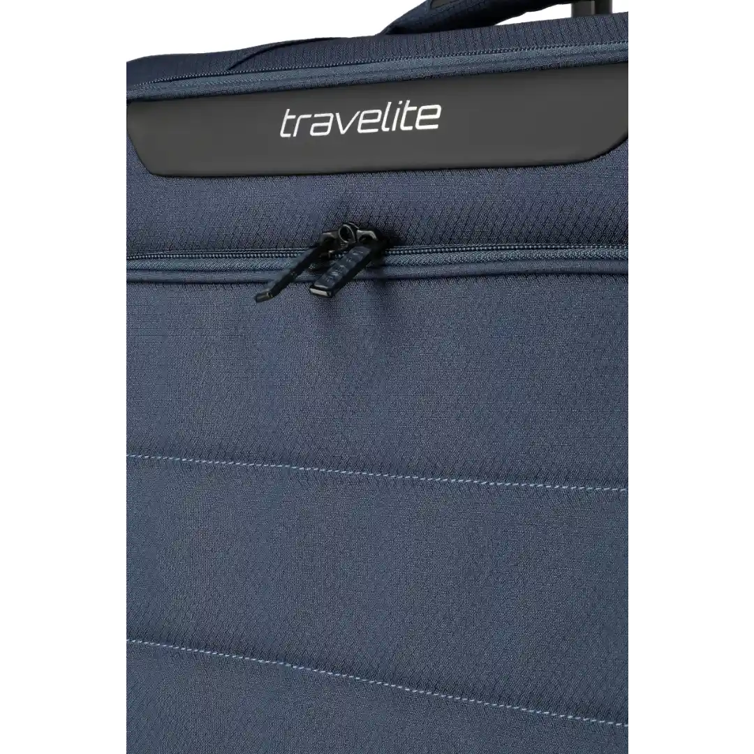 travelite Skaii kabinekuffert marineblå, detalje