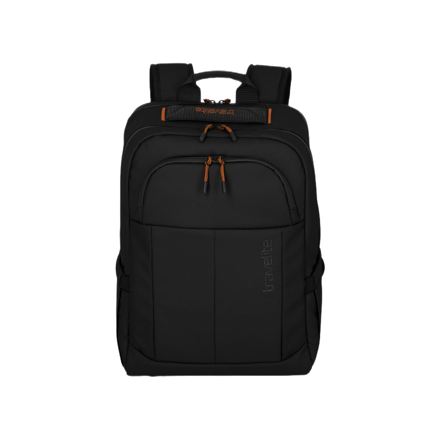 travelite Briize M rygsæk, Sort , set forfra