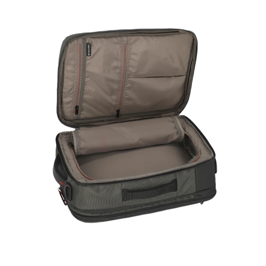 travelite crosslite boardbag olivengrøn, åben