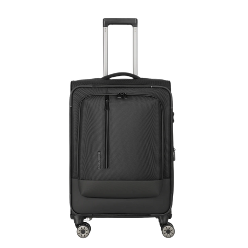 travelite Crosslite Medium Kuffert med Ekspansion - Sort