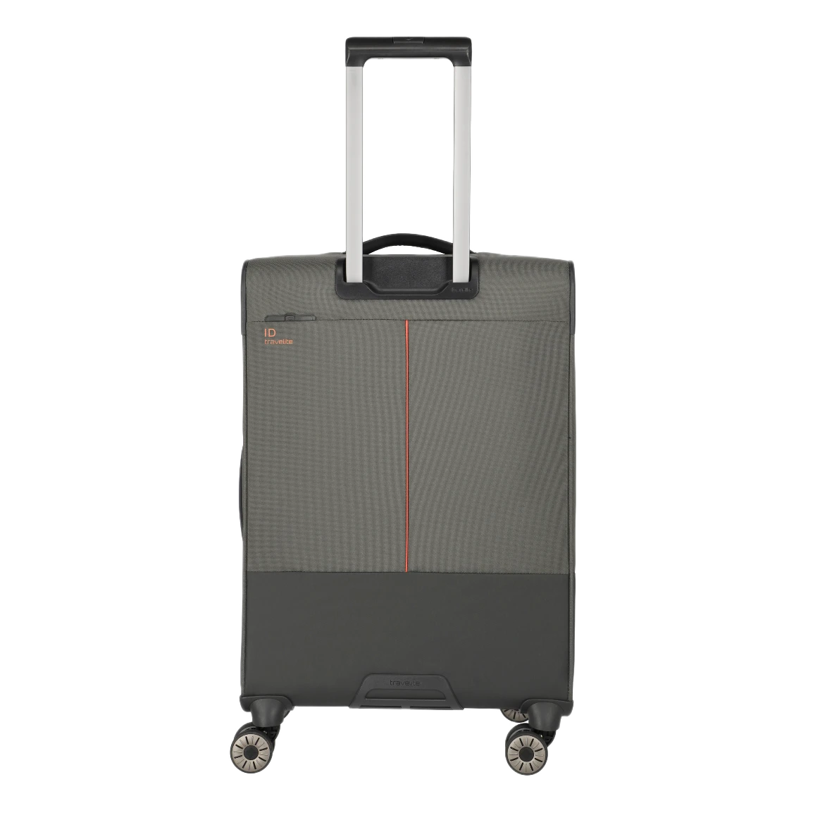 travelite crosslite kuffert med ekspansion, oliven, bagfra
