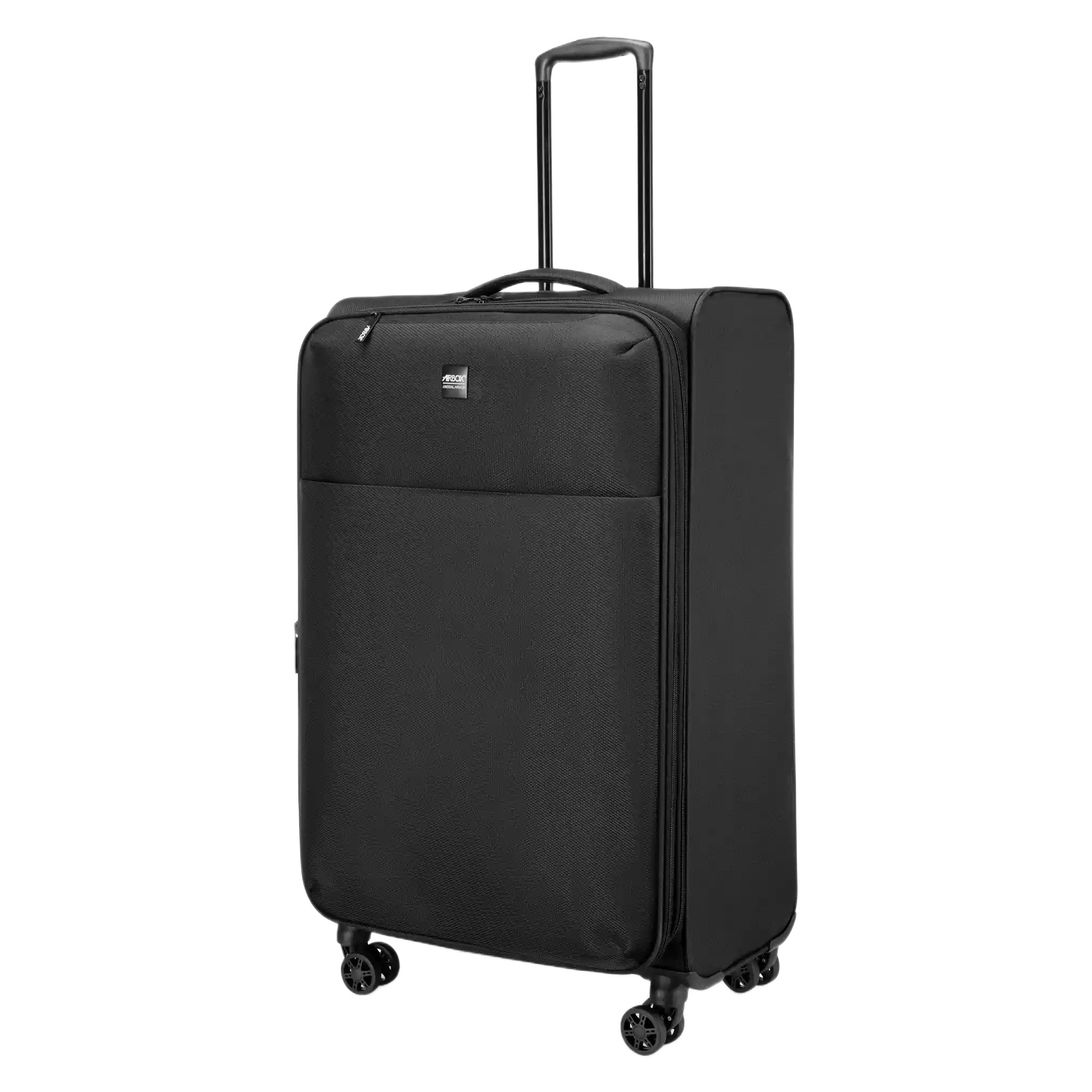 Airbox AS4 75 cm stor kuffert, sort, skråt forfra