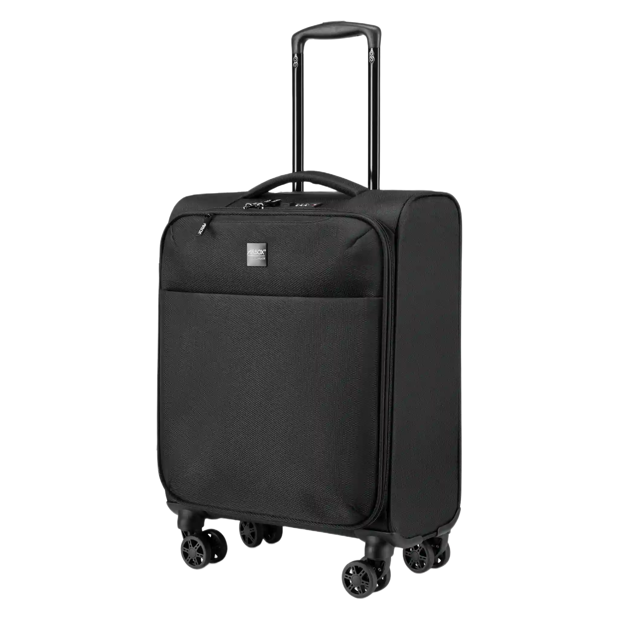 Airbox AS4 Sort kabinekuffert, skråt forfra