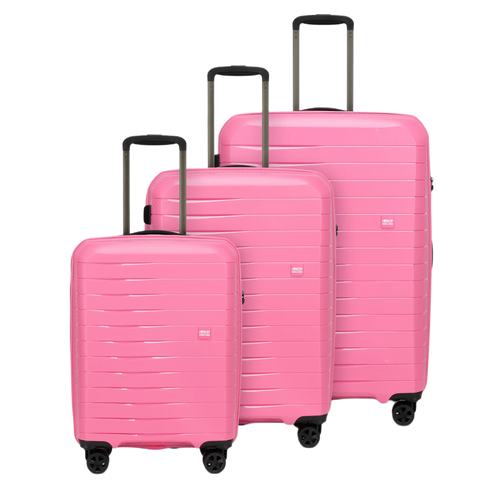Airbox AZ18 kuffertsæt - Metallic Pink