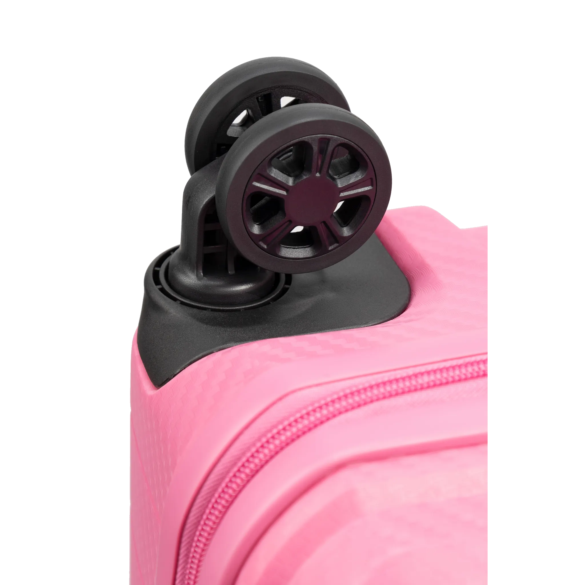 AirboxAZ18 Mellemstor Pink kuffert, hjul