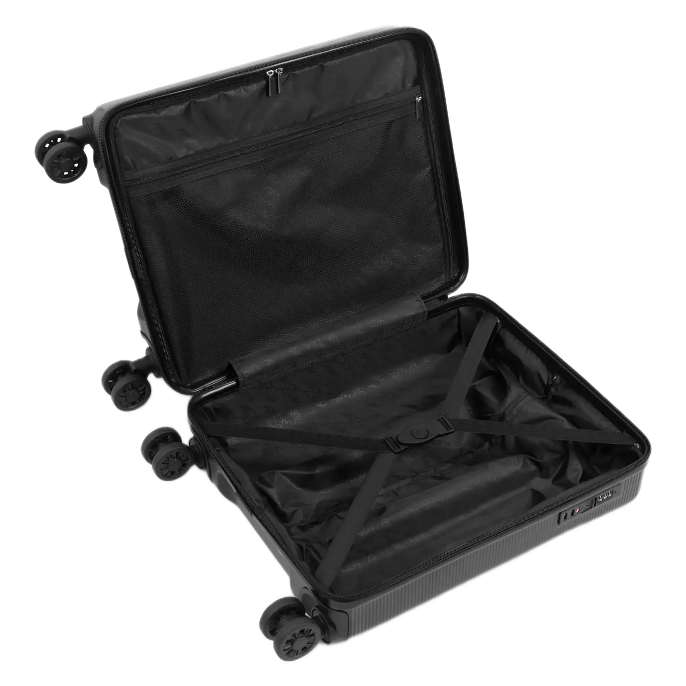 Airbox AZ26 Sort 55 cm Kabinekuffert, åben