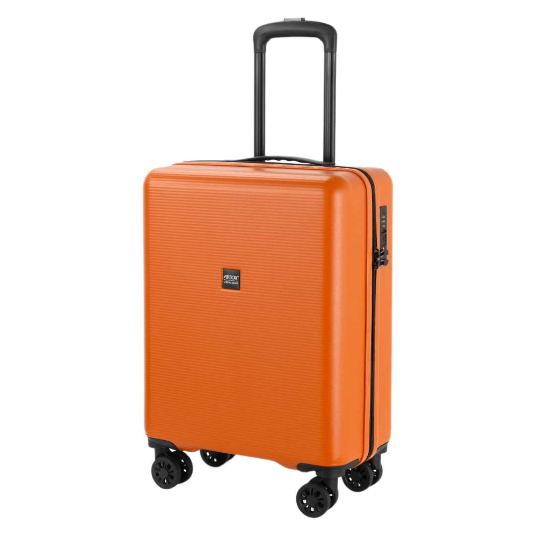Airbox AZ26 Orange 55 cm kabinekuffert, skråt forfra