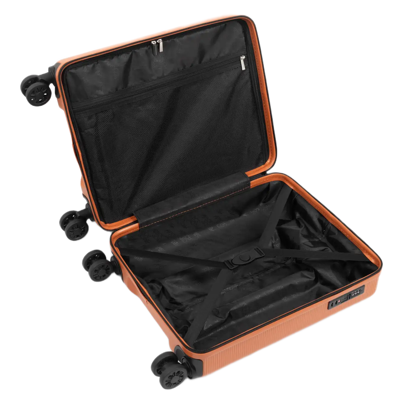 Airbox AZ26 Orange 55 cm kabinekuffert, åben