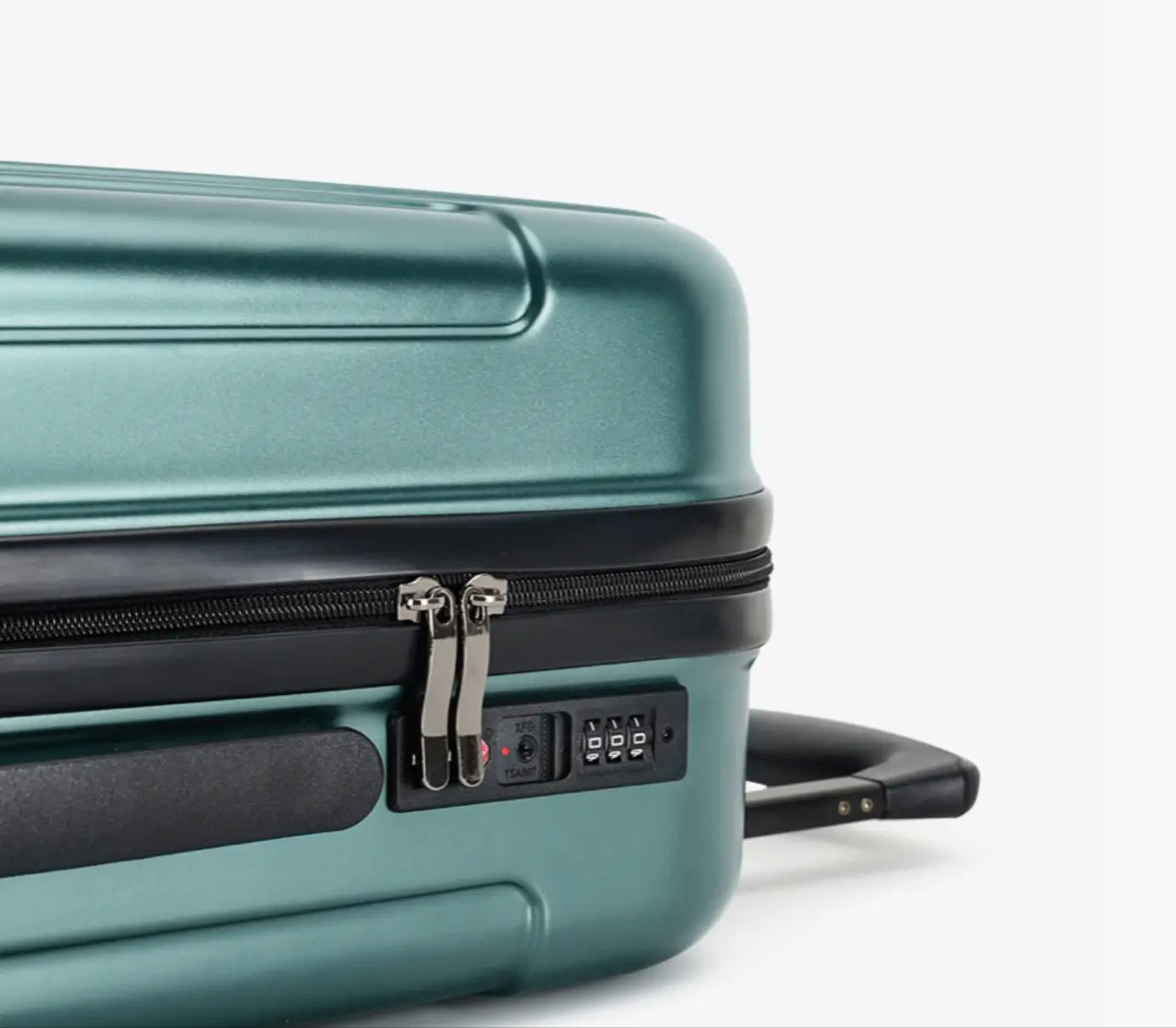 Adax miley kuffert grøn TSA lås
