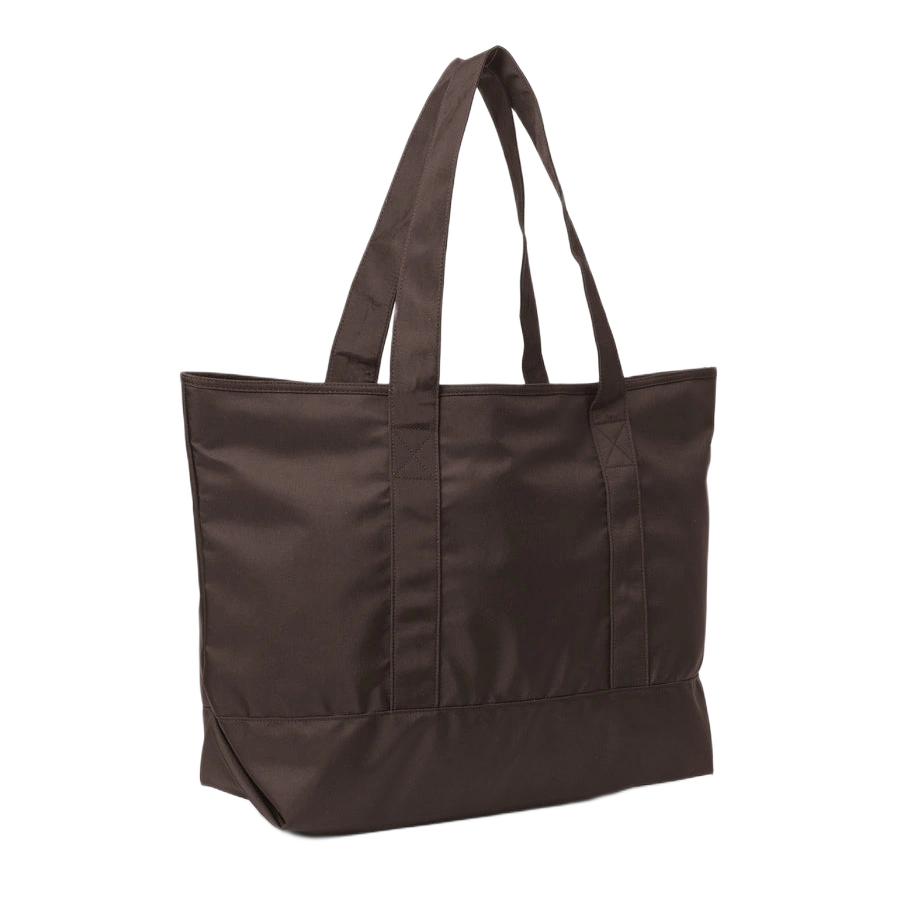 Large Mono Tote Taske -Dark Plum