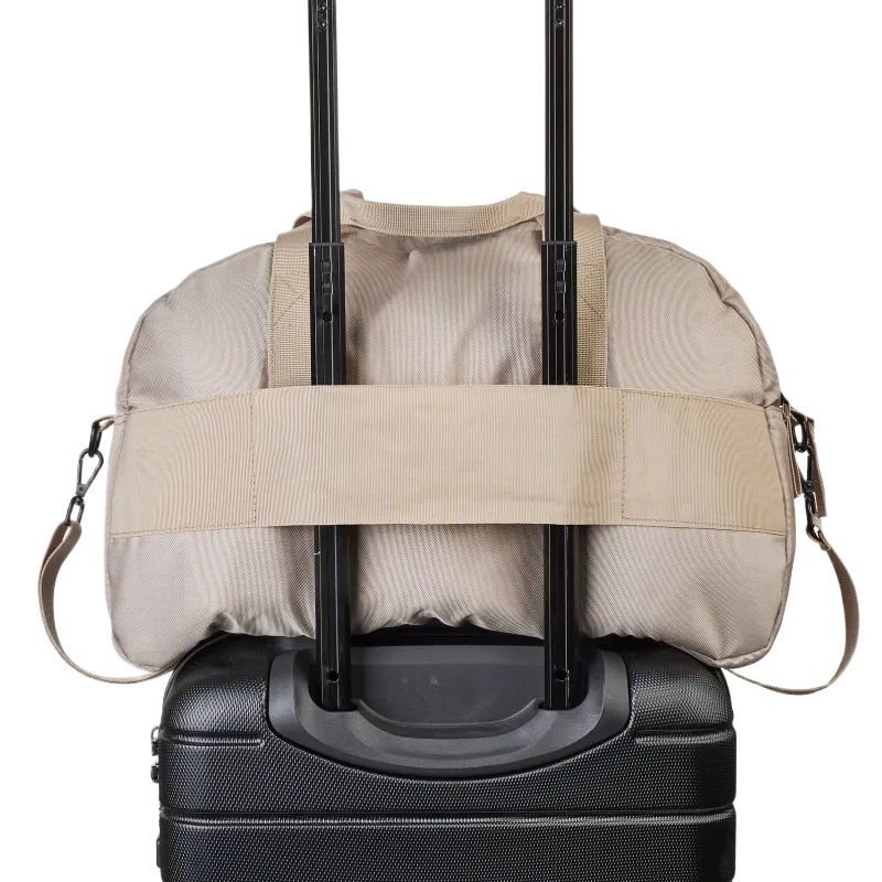 Day tonal 1nighter bag moonrock, på kuffert