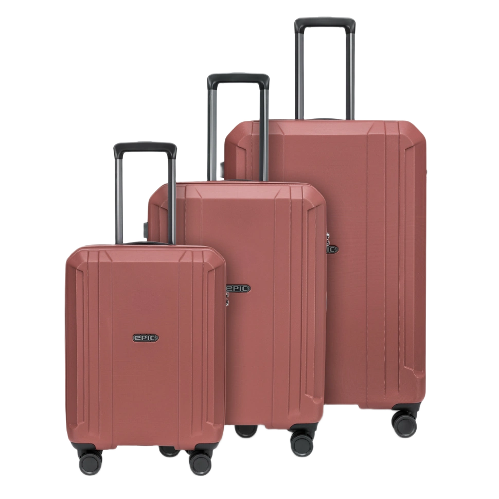 Kuffertsæt Epic Airwave Neo i farven Terracotta Rose