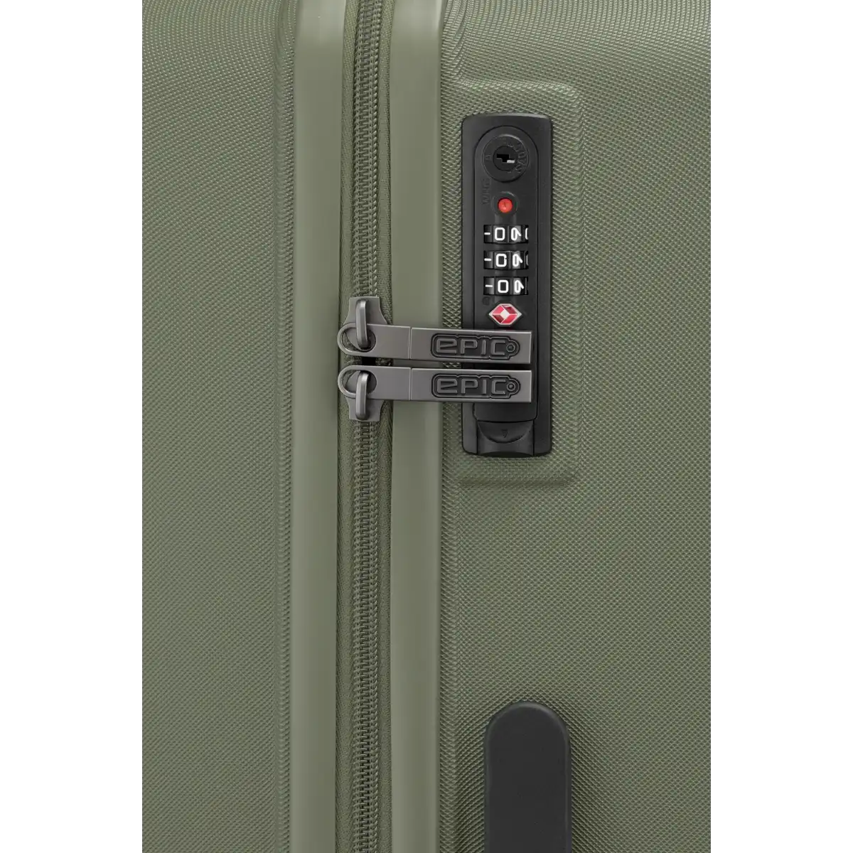 Epic Airwave Neo stor kuffert i farven Martini Olive, lås