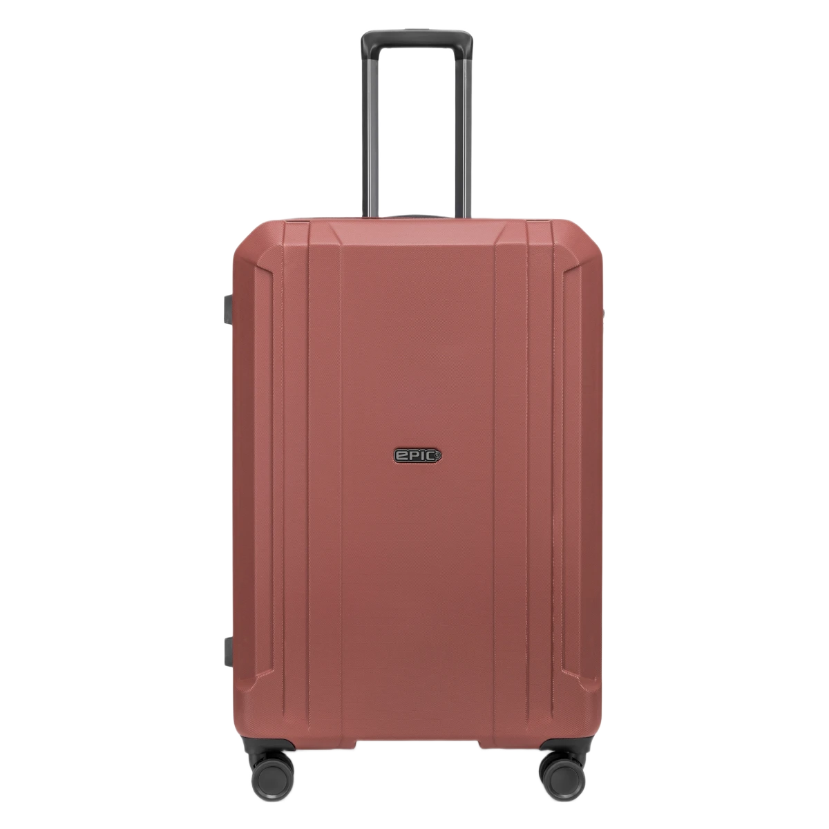 Epic Airwae Neo stor kuffert i farven Terracotta rose, set forfra