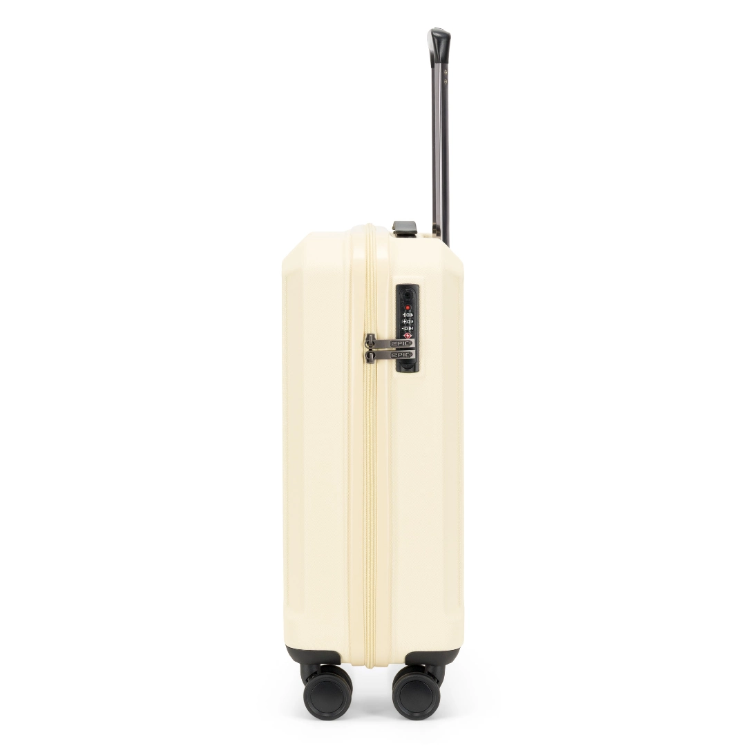 Epic Airwave Neo Lysegul Kabinekuffert, 55x40x20 cm, fra siden