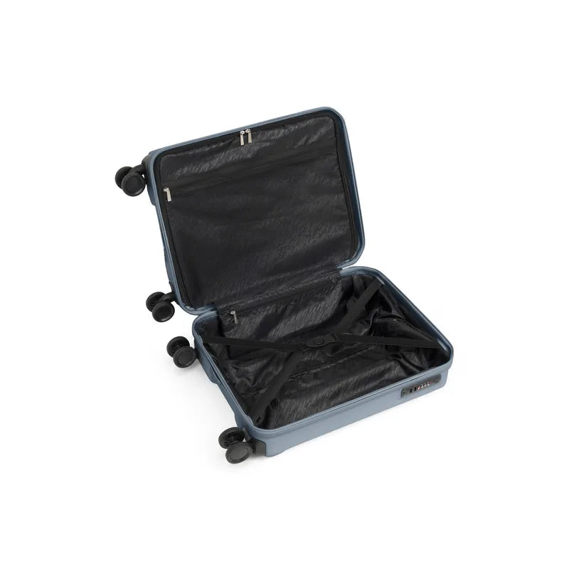 Epic Airwave Neo Kabinekuffert i farven ThunderBlue, indvendig med for