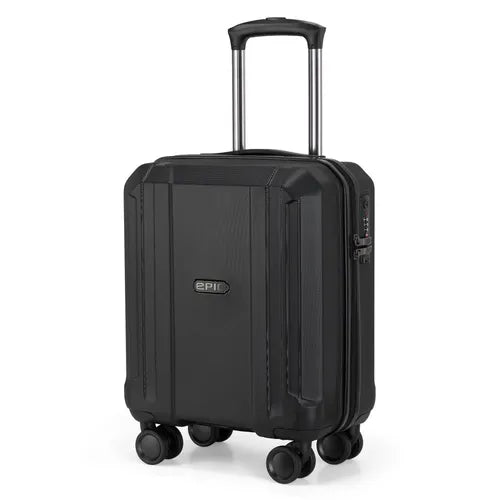 Epic Airwave neo sort lille kabinekuffert 45x35x20 cm, skråt forfra