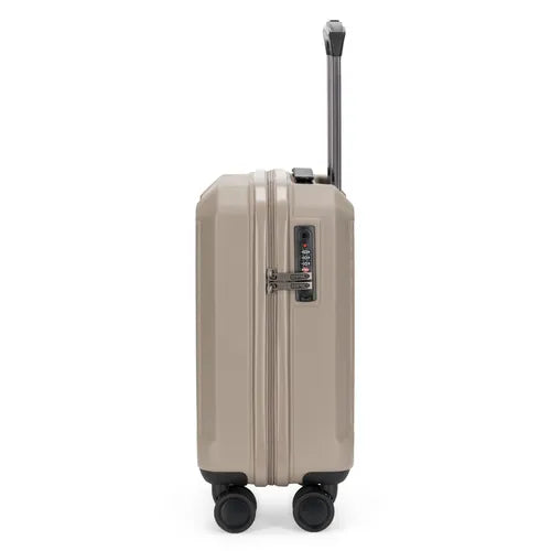 Epic Airwave neo beige lille kabinekuffert 45x35x20 cm, , fra siden