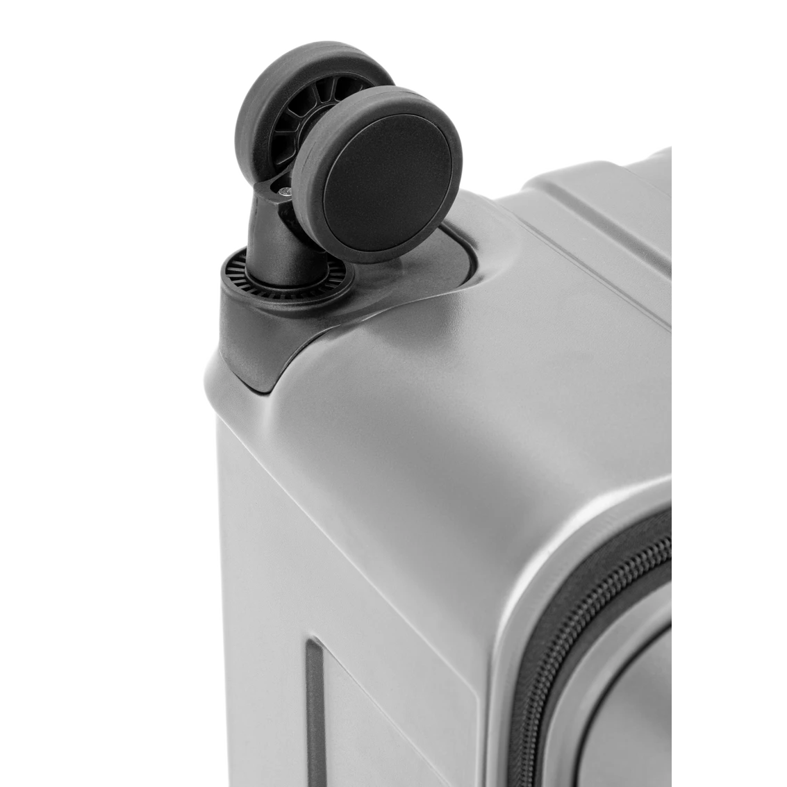 Epic Crate Trunk L 82 cm - Stealth Grey, hjul