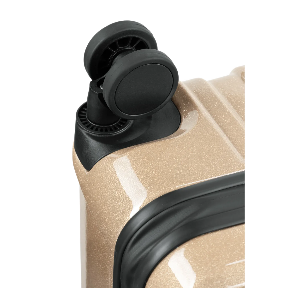 Epic Crate Reflex Evo stor kuffert, Gold, hjul