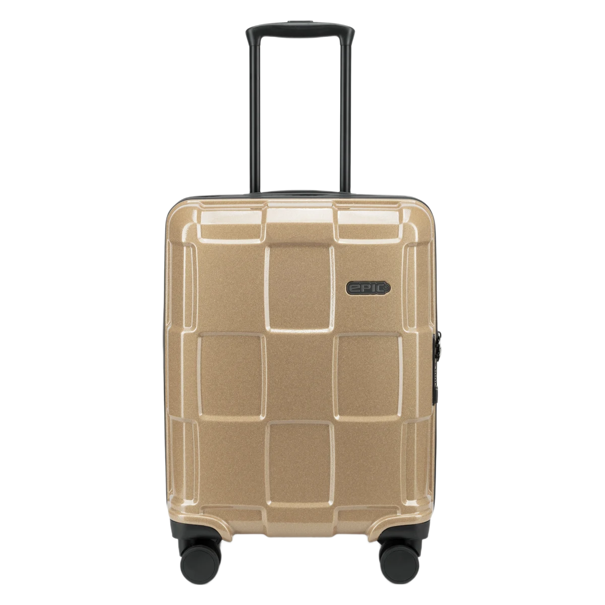 Epic Crate Reflex Evo Kabinekuffert, Gold, forfra