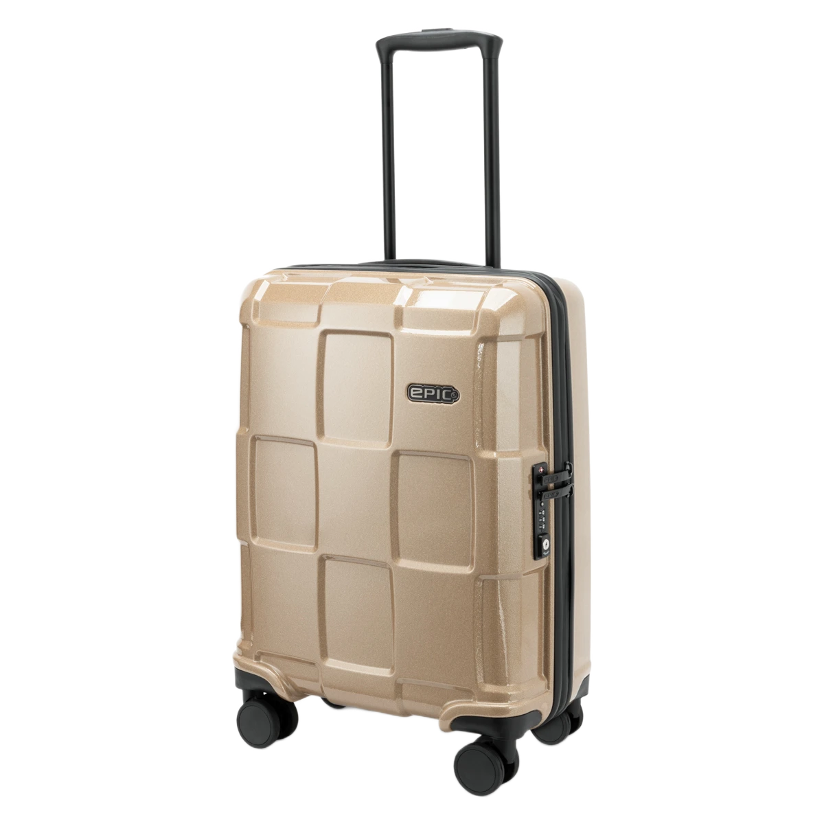 Epic Crate Reflex Evo Kabinekuffert, Gold, sråt forfra