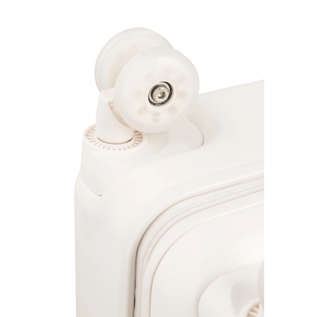 Epic Atlas hvid mellemstor 66 cm hvid kuffert, hjul