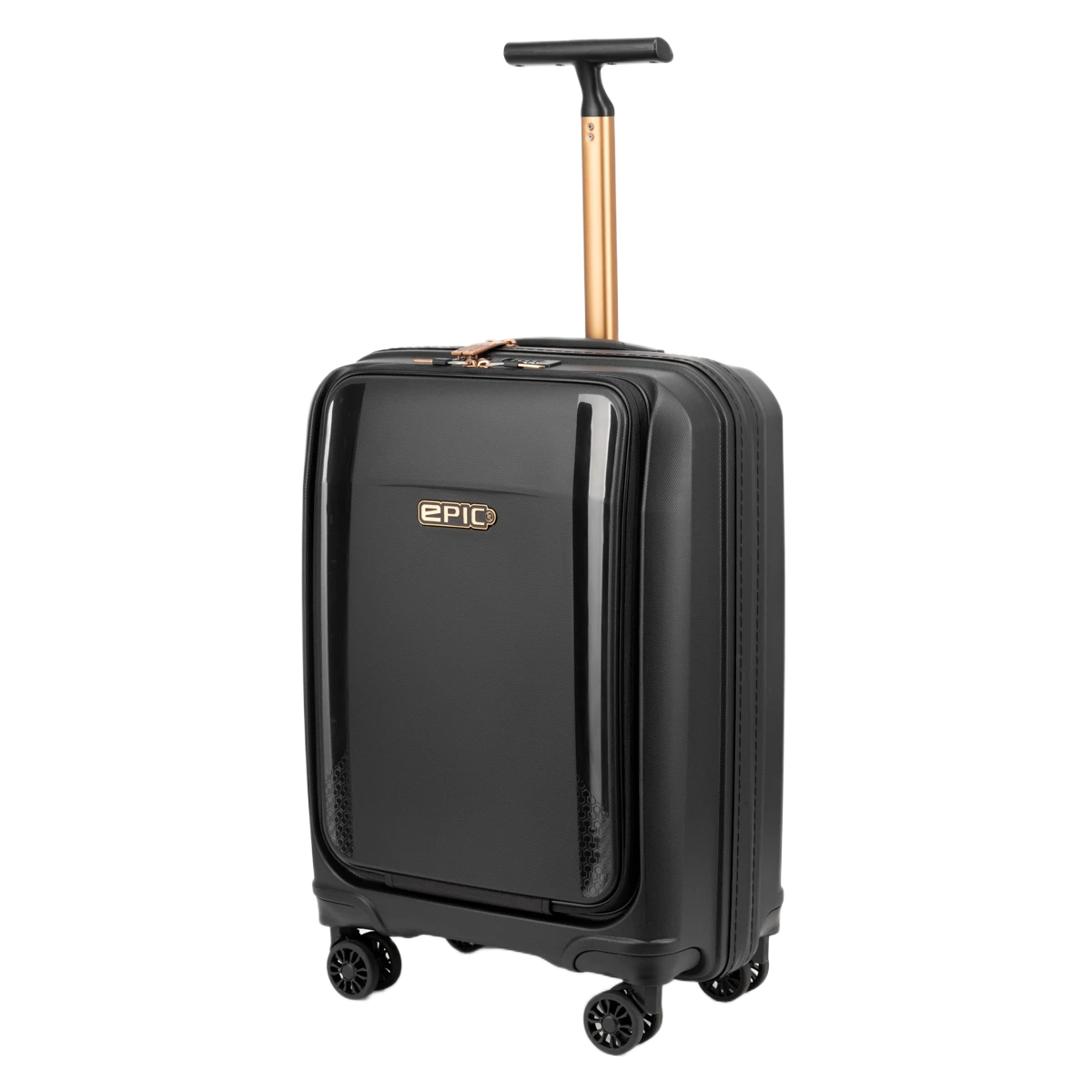 Epic Phantom SL Fastback Business Kabinekuffert, Anniversary Black, skråt forfra