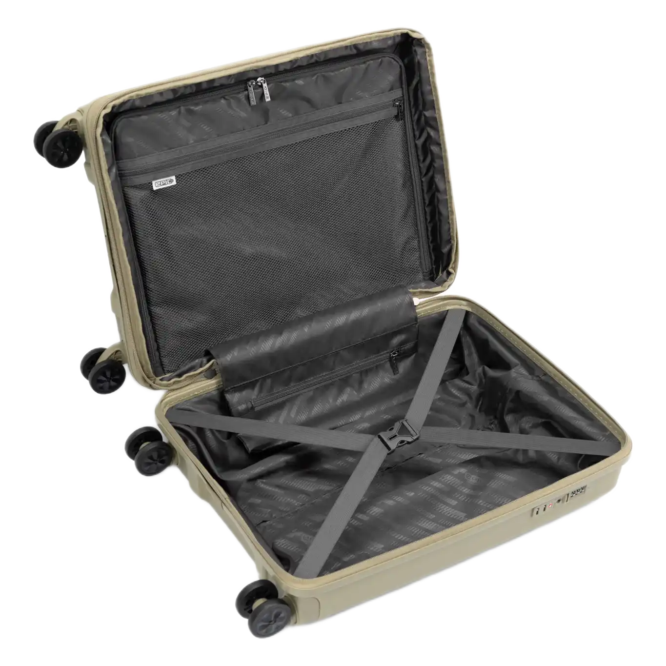 Epic Halo Kabinekuffert Green Tea, idvendig