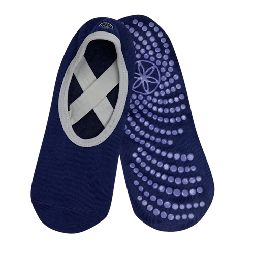 Gaiam Grippy Yoga Barre Sokker - Indigo