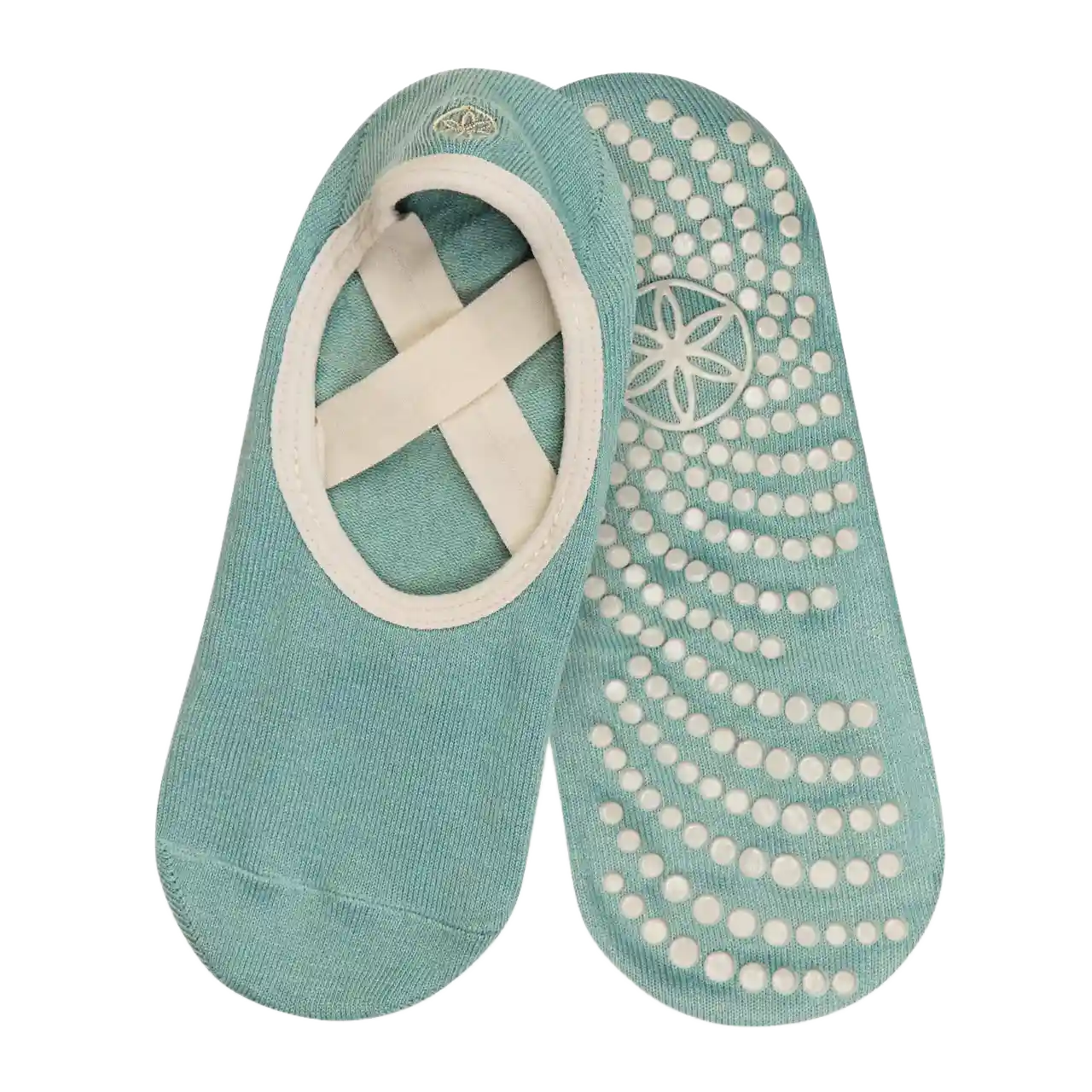 Gaiam Barre yoga grip socks lysegrøn