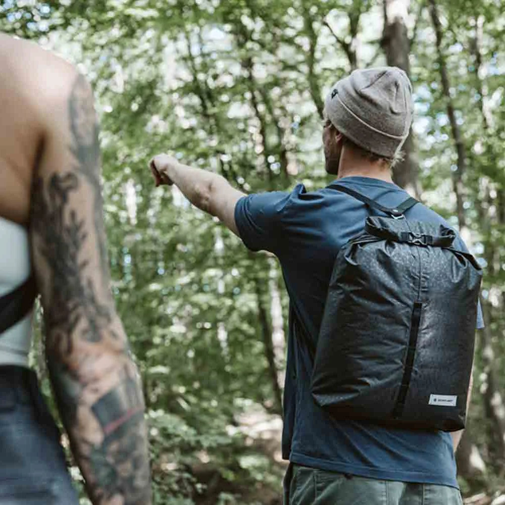 Mand med Heimplanet KitBag