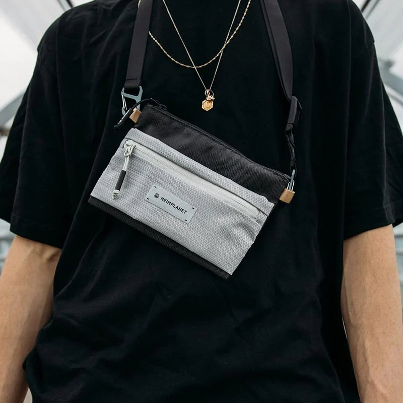 Heimplanet Carry Essentials Neck Pouch A6- Lys grå