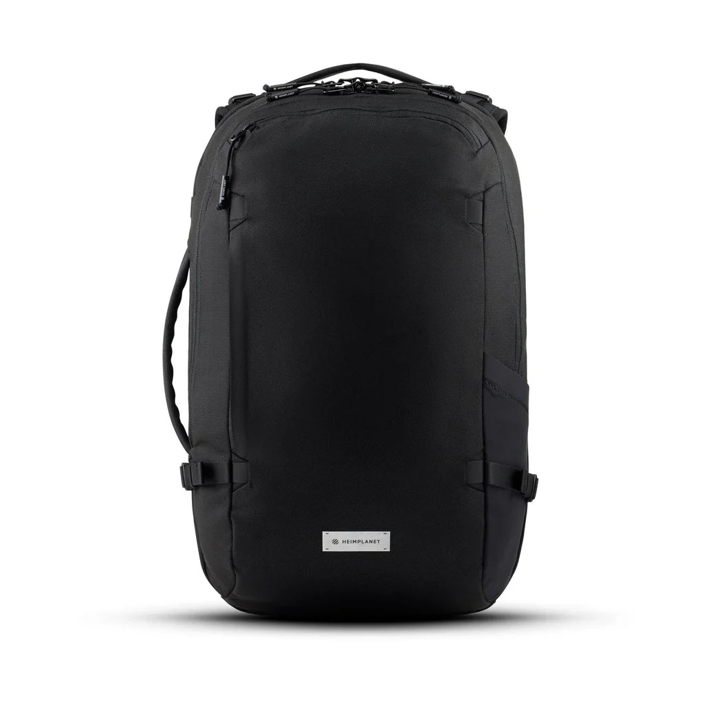 Heimplanet 34 liter rejserygsæk sort