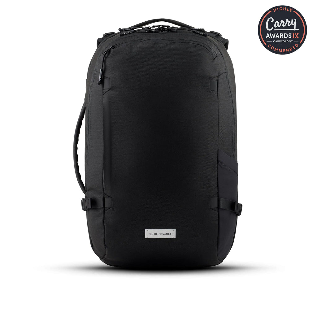 Heimplanet 34 liter rejserygsæk sort