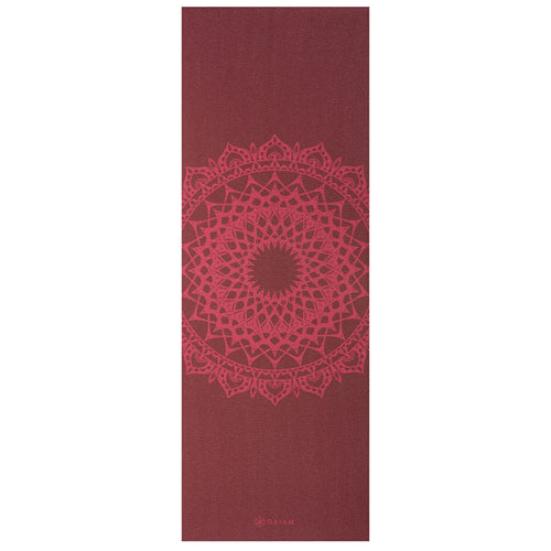 Gaiam Marrakesh yoga måtte 5mm - Cherry