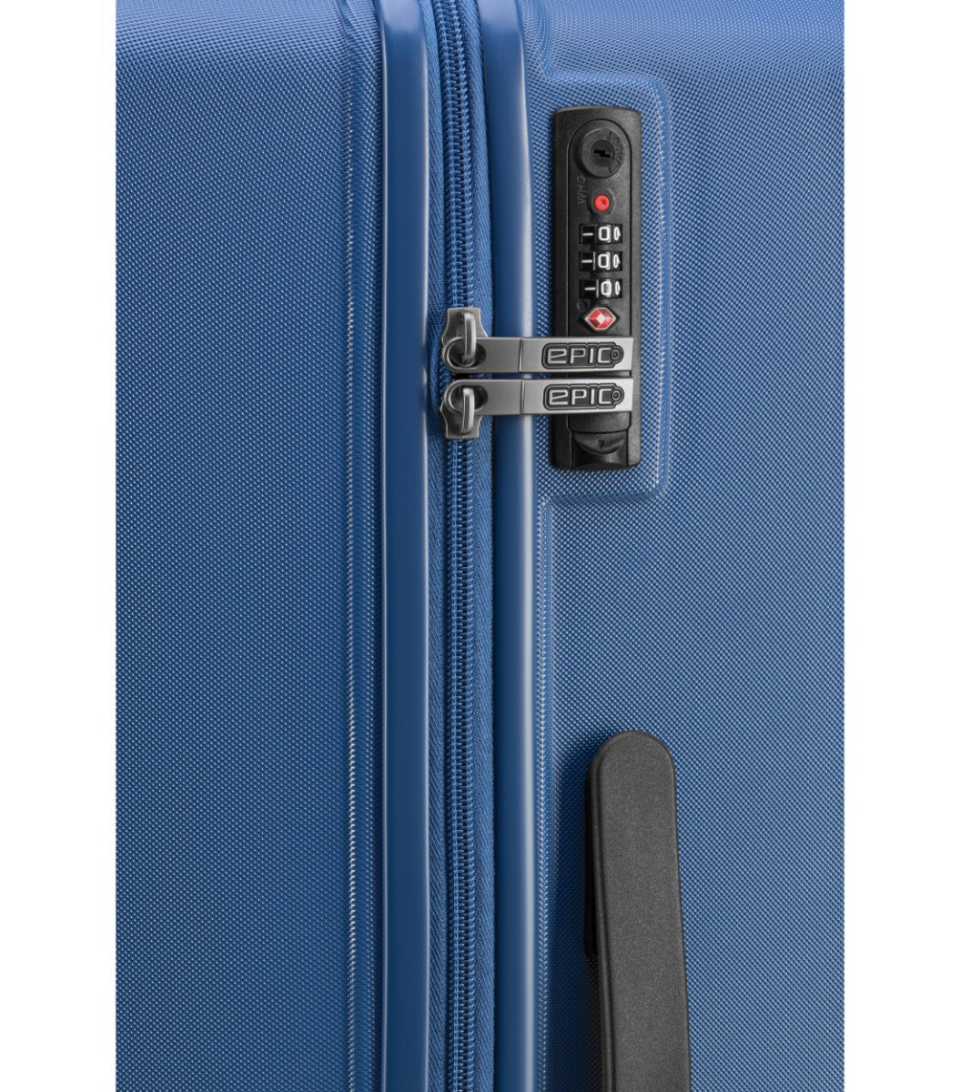 Epic airwave neo blå kuffert med lTSA-lås