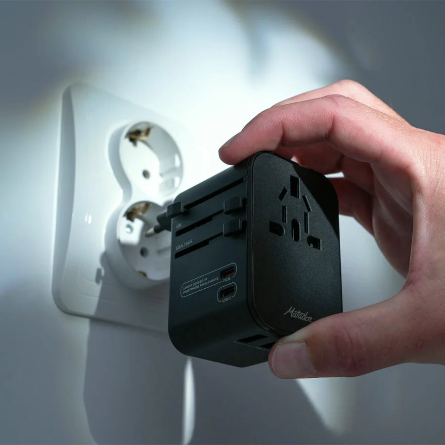 Matador Global Travel Adapter - Black